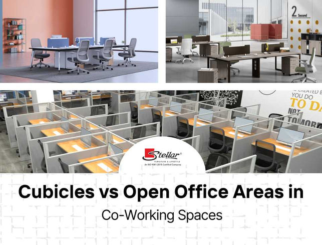 Cubicles vs Open Office Areas in Co-Working Spaces