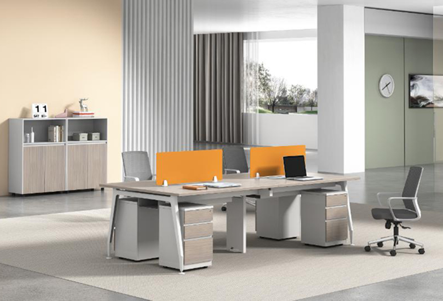 FS-KF压铸四人职员位CJ-暖白