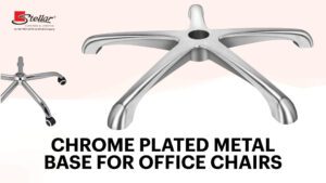 Chrome-Plated Metal Chair Base